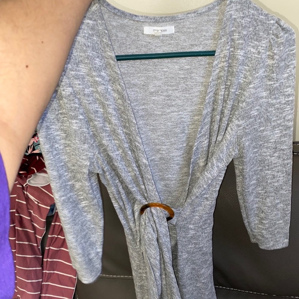 Gray dress